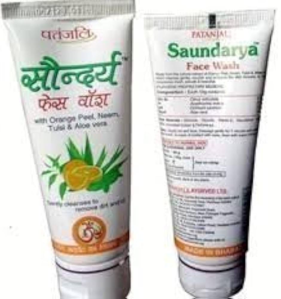 Amazon.com: patanjali Saundarya Face Wash - 60ml Pack of 2